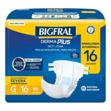 Fraldas Para Adultos Descartável Bigfral Derma