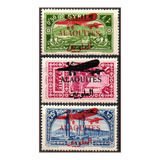 França - Alaouites - Aéreos - 1929 - S/completa C1
