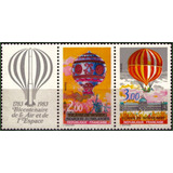 França - Balões - 1983 - S/completa - Par Com Label