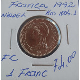 França Linda Moeda De 1 Franc