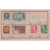 França Selos Antigos Entre 1937 E 1948 - Fol.14