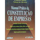 Francisco Russo Manual Prático De Constituição De Empresas