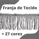 Franja De Tecido Cinza Ardósia - 5cm Rolo C/10 Metros - Nybc
