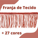 Franja De Tecido Coral - 5cm