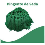 Franjas De Seda Tassel Pinjentes 50 Unidades Verde Bandeira