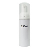 Frasco 150ml Branco Pump Espumador Along Cílios - C/05unid