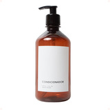 Frasco Âmbar Banheiro Shampoo Condicionador 500ml