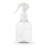 Frasco Borrifador Pet 250ml Gatilho Kit 20un Válvula Spray
