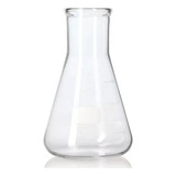 Frasco Erlenmeyer Boca Larga Graduado 50ml