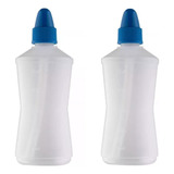 Frasco Limpador Nariz Lavador Lavagem Nasal 250ml Kit C/2