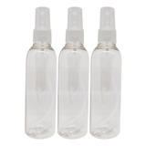 Frasco Pet 100ml Cilíndrico Com Válvula Spray - 100 Peças