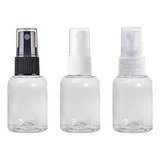 Frasco Pet 10ml Com Válvula Spray (100 Unidades) Cor Branco