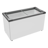 Freezer Horizontal Metalfrio 2 Portas De Vidro 388 Litros