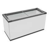 Freezer Refrigerador Tampa De Vidro 491 Lt Nf55 Metalfrio