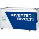 Freezer Tampa De Vidro Fricon Hceb503 Inverter Bivolt