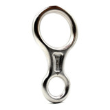 Freio 8 Oito Aço Inox Rapel 40kn Usclimb 12x Sem Juros