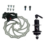 Freio A Disco Bike Traseiro Com Cubo Cassete Viper