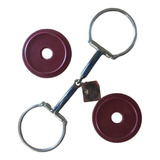 Freio Bridao Argola D Inox Bocal Ferro Para Cavalo +brinde