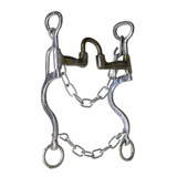 Freio Cavalo Crioulo 4 Jogos Com Haste De Inox