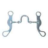 Freio Maluquinho Inox Bocal De Ferro Pernas Curtas De 10cm