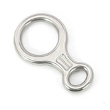 Freio Oito (freio 8) 100kn Aço Inox Rapel Alpimonte®