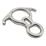 Freio Oito 8 Resgate Usclimb Aço Inox Com Orelha 50kn
