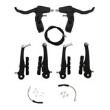 Freio V-brake Em Nylon Preto Mtb