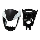 Frente Farol Suporte Cg Titan 160 2022 Branco 