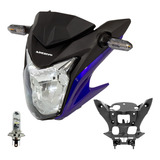 Frente Farol Suporte Painel Pisca Led Cb 250 Twister 16 A 22