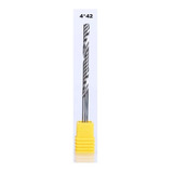 Fresa Helicoidal Pvc Topo Router Cnc 4mm X Área Corte 42mm