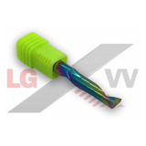 Fresa Topo 1 Corte 3mmx22mm Alumínio Com Cobertura Dlc 