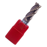 Fresa Topo Metal Duro 12mm 4 Cortes Com Cobertura Hrc55