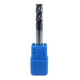 Fresa Topo Metal Duro 5mm 4 Cortes Cobertura Tialn
