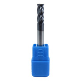 Fresa Topo Metal Duro 5mm 4 Cortes Com Cobertura Tialn