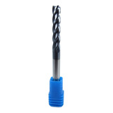 Fresa Topo Metal Duro 6mm 4 Cortes 45hrc-100mm Extra Longa