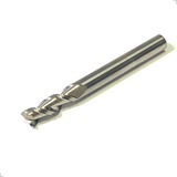 Fresa Topo Reto 2c Metal Duro 5,0 Mm Canal Polido Alumínio