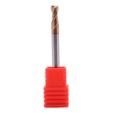 Fresa Topo Reto 55hrc 4mm 2corte Cnc Tupia Router Fresadora