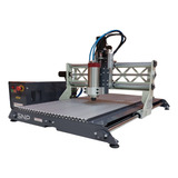 Fresadora Cnc Router 1000x800mm - Spindle De 500w (0,7cv)