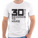 Frete Grátis Camiseta Banda 30 Seconds To Mars Rock 2