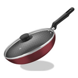 Frigideira Funda Antiaderente 28 Cm Com Tampa Tramontina Wok