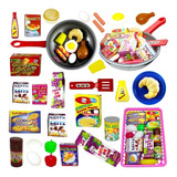 Frigideira Gourmet Infantil Com Comidinhas Kit Cozinha 31pç