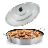 Frigideira Tacho Paella 40 Cm Com