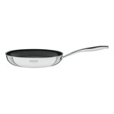 Frigideira Tramontina Grano Inox 26 Cm 2,2 L Corpo Triplo Cor Aço Inox