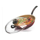 Frigideira Wok Duralar Antiaderente 28cm Tampa