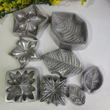 Frisadores Em Alumínio - Kit 4 Peças Fazer Flores Eva Tecido