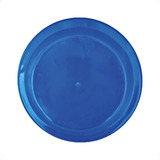 Frisbee Disco Voador Resistente Cachorros Pet Médio 21,5cm Cor Azul