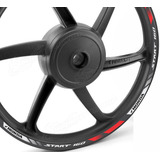 Friso Adesivo Refletivo D2 Roda Moto Cg Start 160