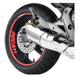 Friso Adesivo Refletivo Roda Moto Ducati Panigale 1299 Verm