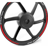 Friso Adesivo Refletivo Roda Tuning M1 Moto Cg Fan 160