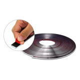 Friso Aplique Cromado 5 Metros X 10mm Grade Porta Universal